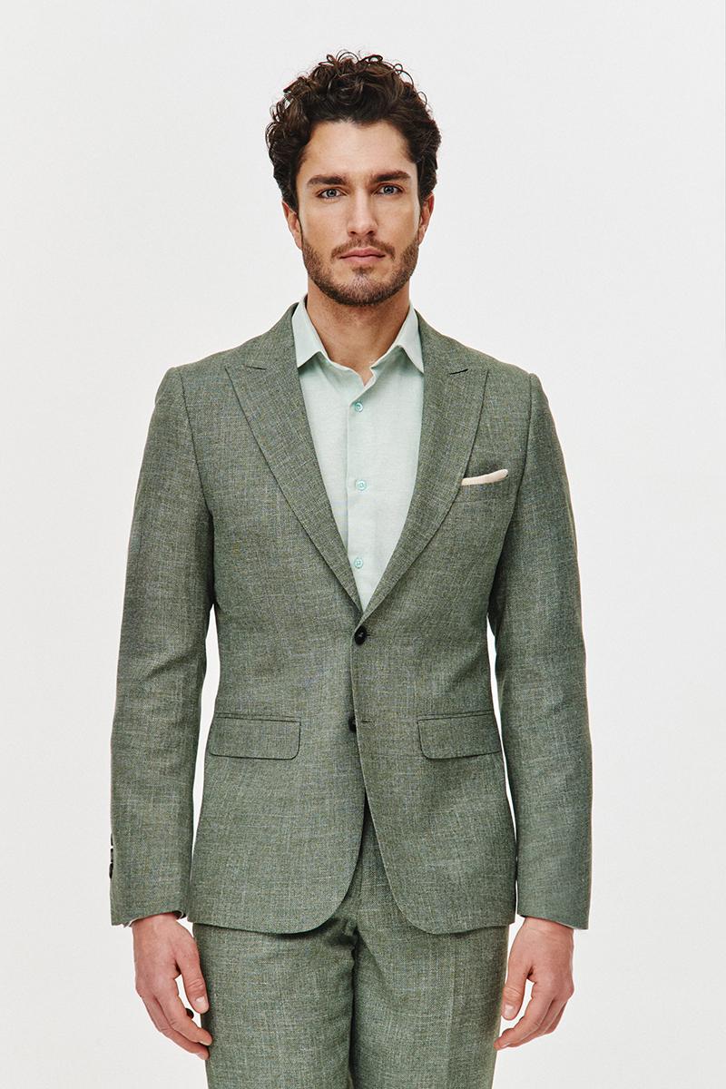 ZIELONY GARNITUR MĘSKI ZIK