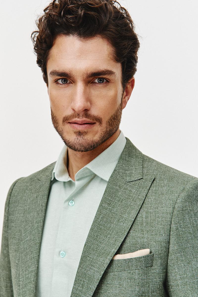 ZIELONY GARNITUR MĘSKI ZIK