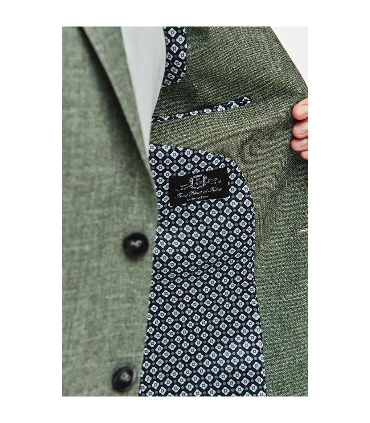 ZIELONA MARYNARKA MĘSKA ZIK