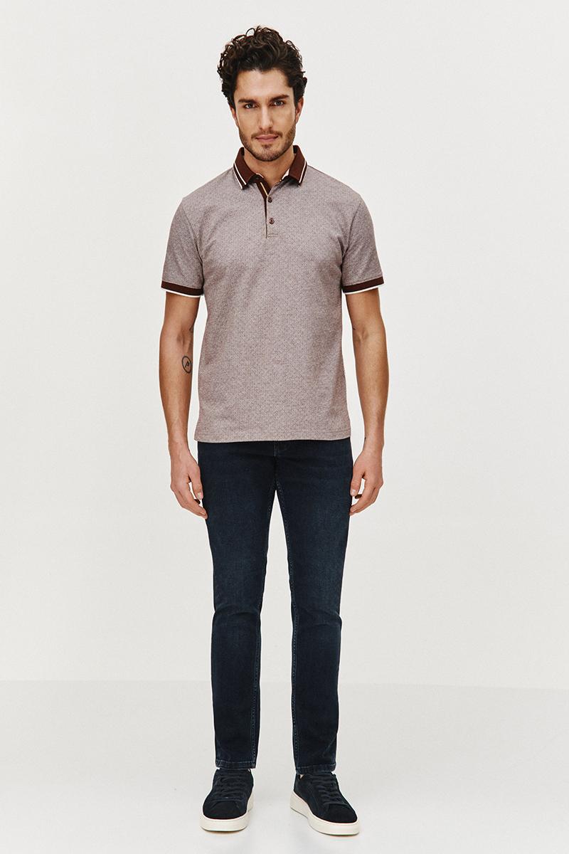 BRĄZOWE POLO MĘSKIE RONS