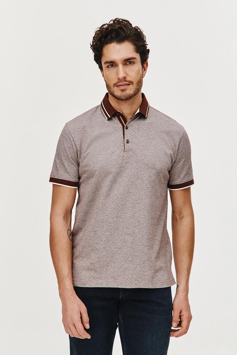 BRĄZOWE POLO MĘSKIE RONS