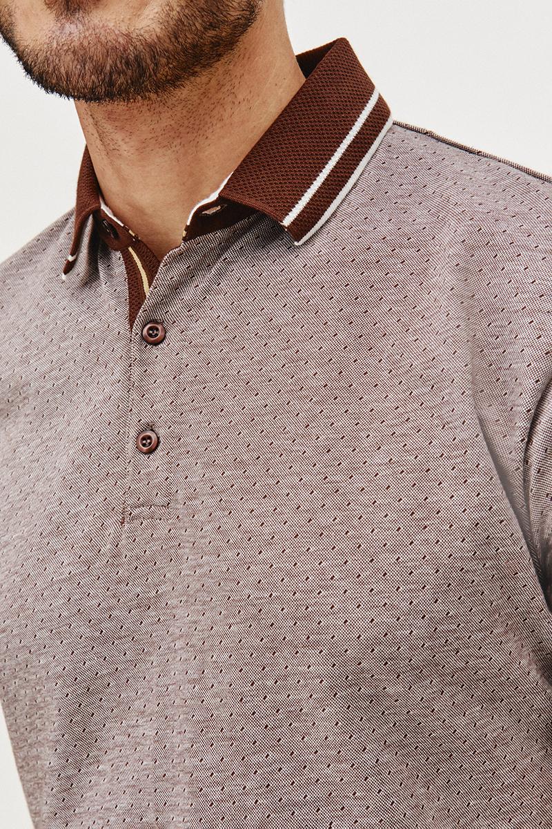 BRĄZOWE POLO MĘSKIE RONS