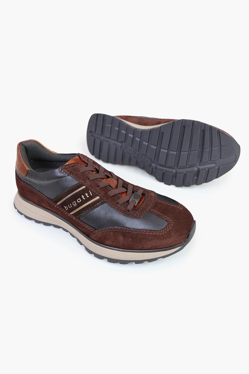 SNEAKERSY BRĄZOWE