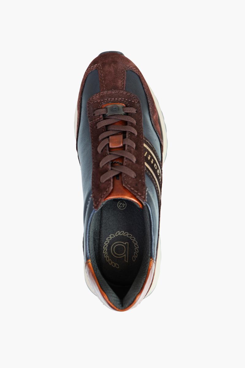 SNEAKERSY BRĄZOWE