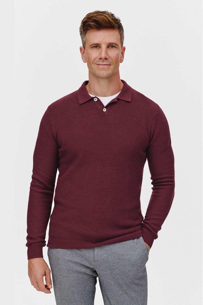 SWETER POLO LORS BORDOWY