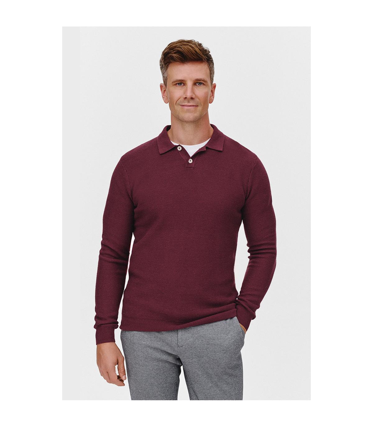 SWETER POLO LORS BORDOWY