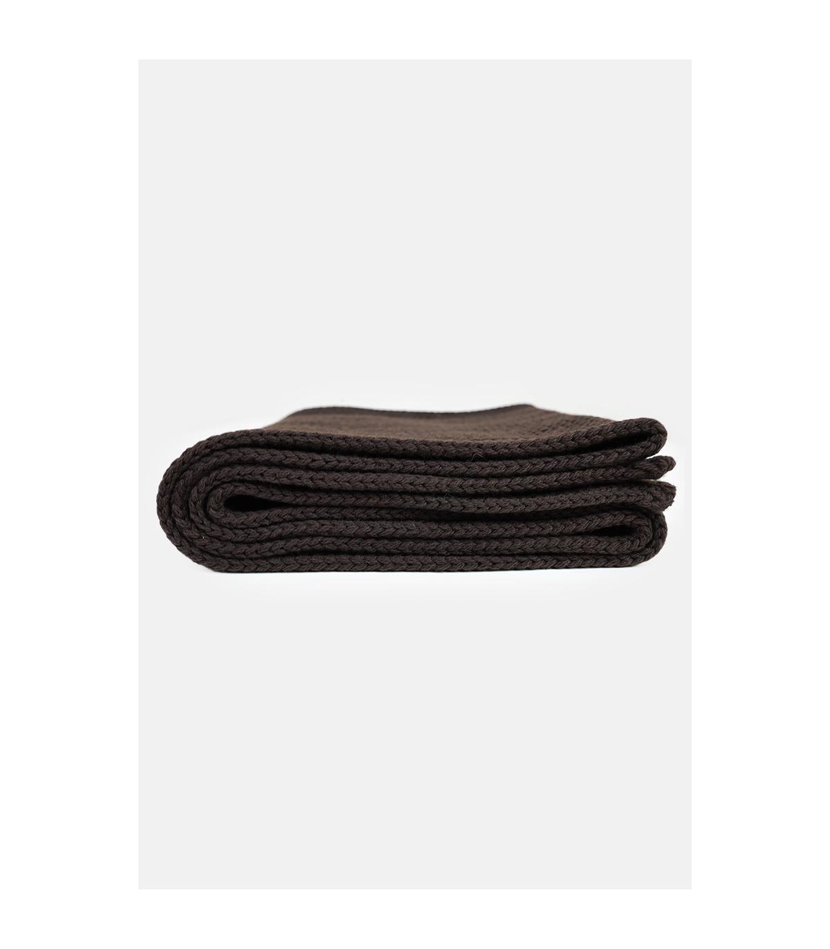 BRĄZOWY SZAL 100% WEŁNA MERINO ROM