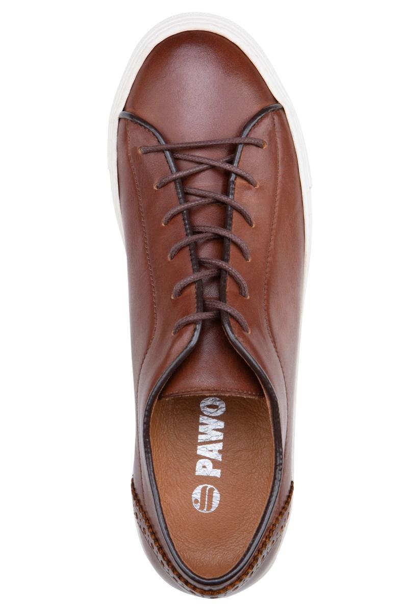 BUTY SPORTOWE BRĄZOWE SNEAKERS