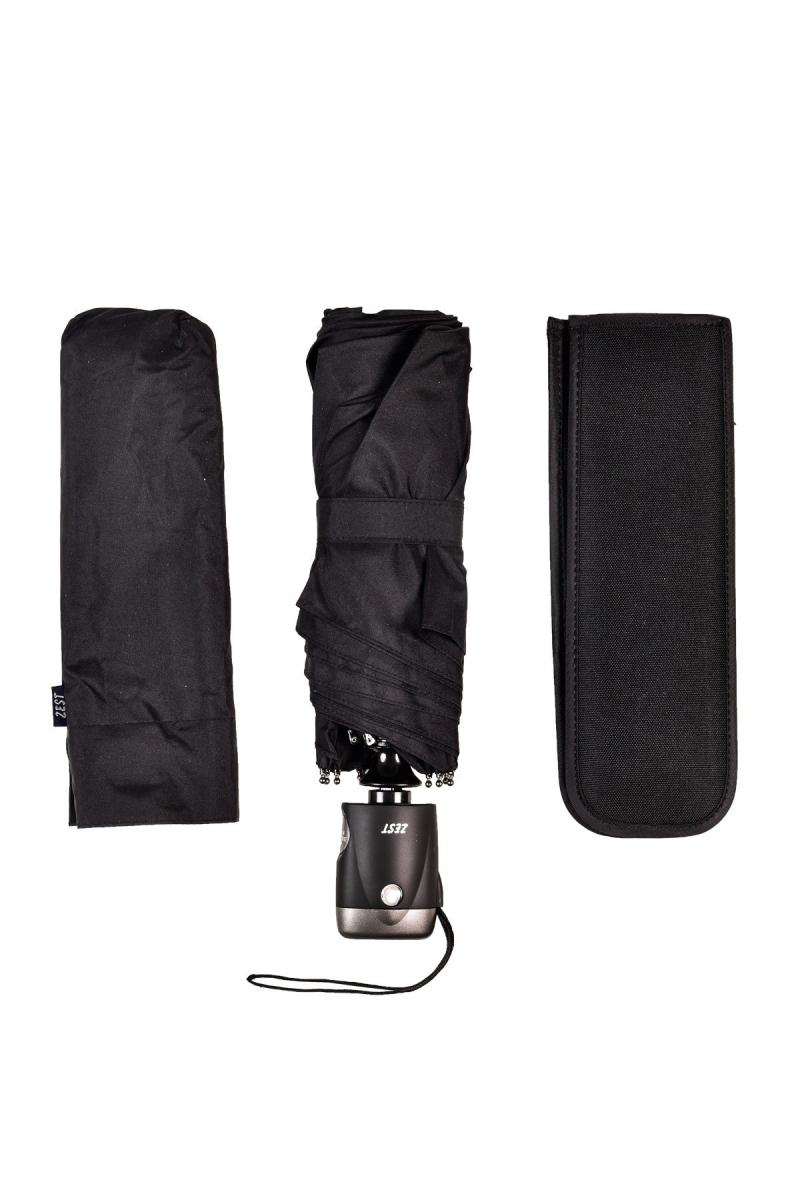 PARASOL MĘSKI SKŁADANY ZEST 139870 LATARKA